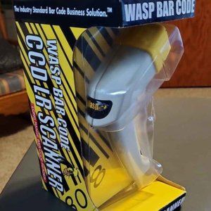 Wasp Bar Code CCD Keyboard Wedge Scanner *New in Box*
